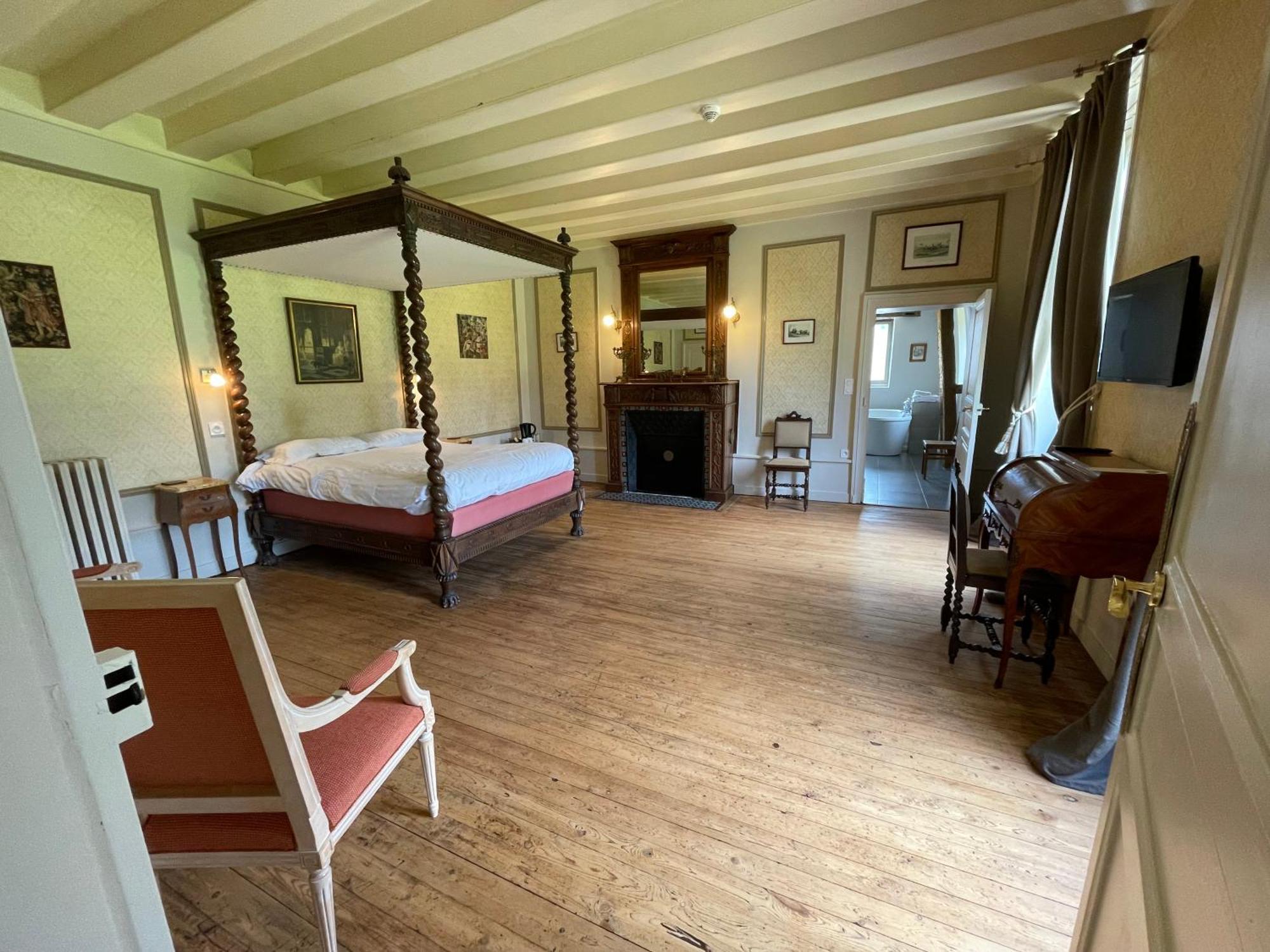Château de la Coutanciere Hôtel & Restaurant Brain-sur-Allonnes Eksteriør billede