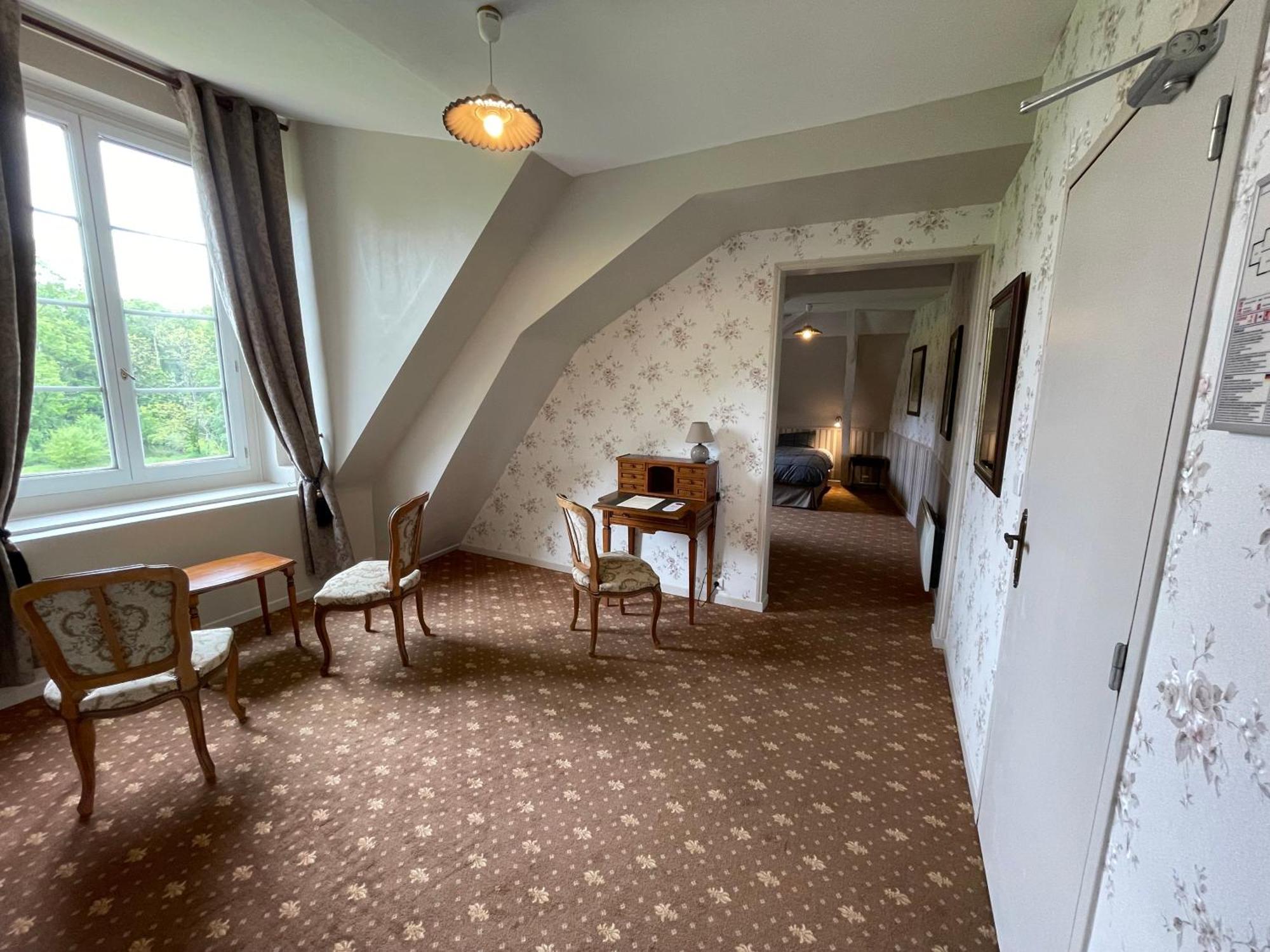 Château de la Coutanciere Hôtel & Restaurant Brain-sur-Allonnes Eksteriør billede