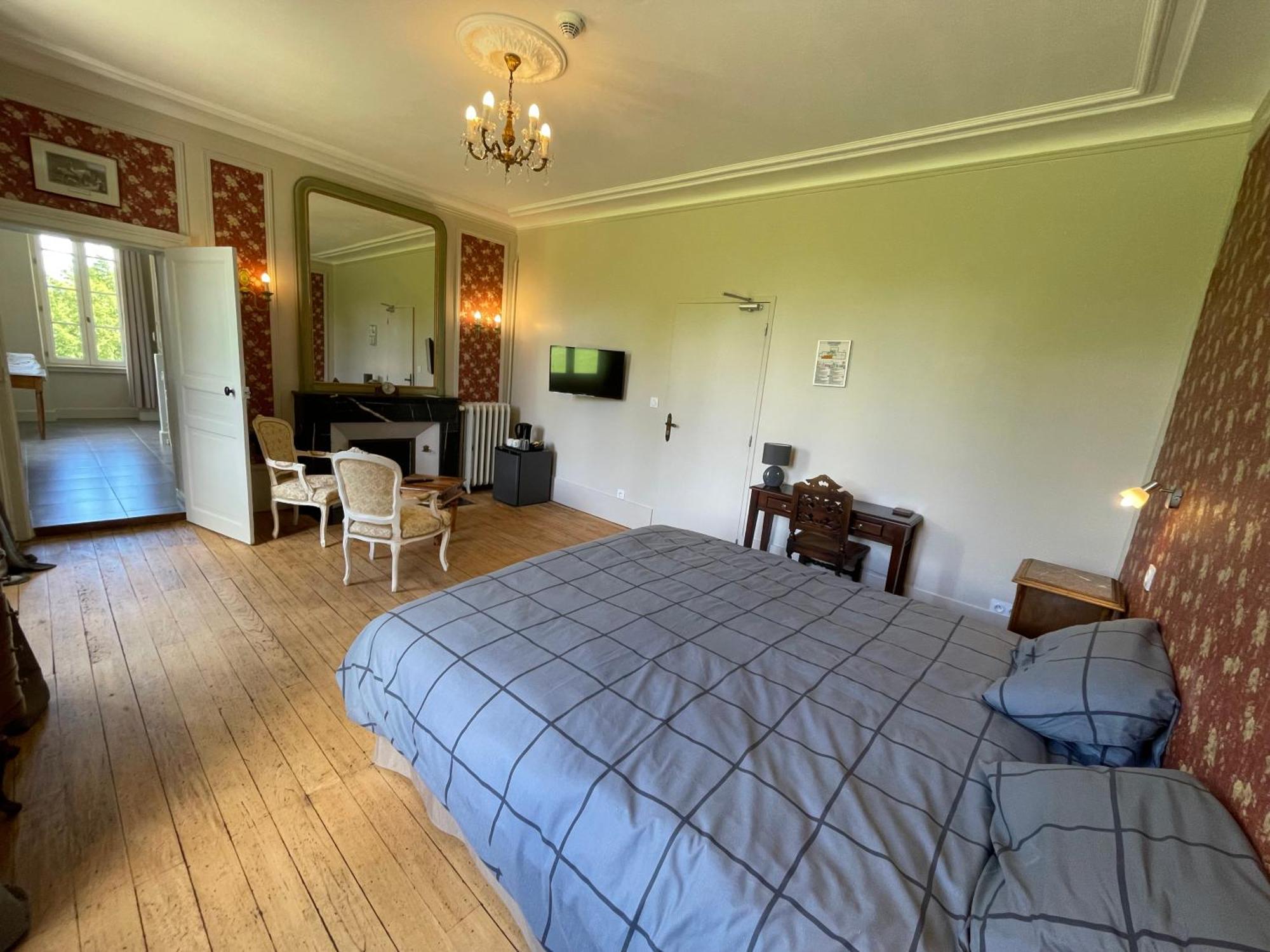 Château de la Coutanciere Hôtel & Restaurant Brain-sur-Allonnes Eksteriør billede