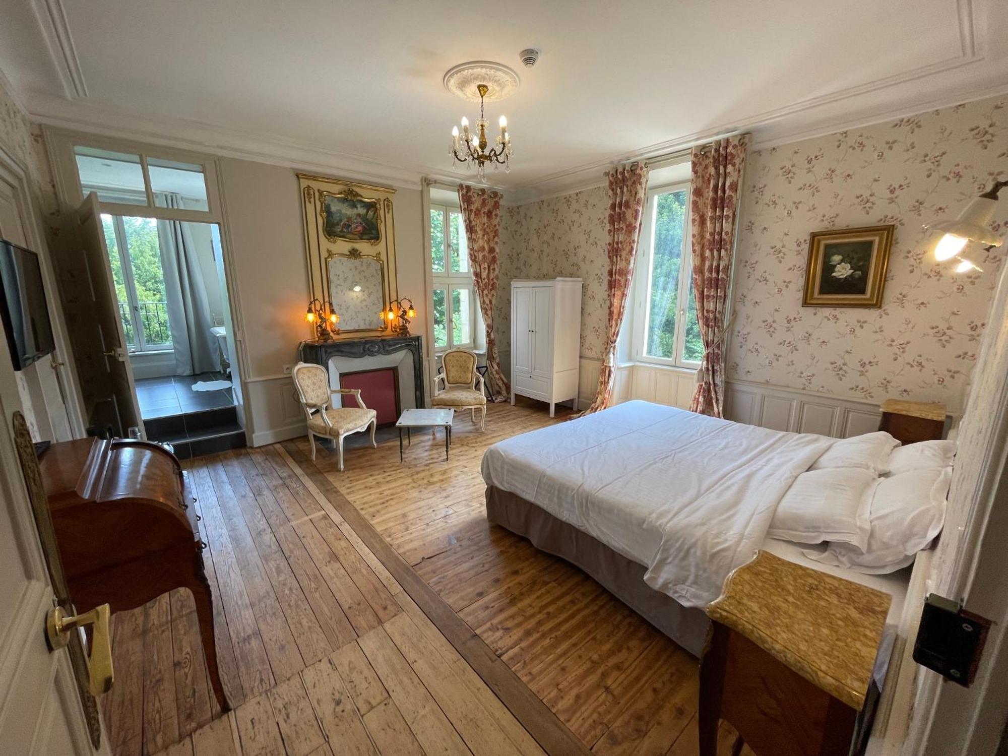 Château de la Coutanciere Hôtel & Restaurant Brain-sur-Allonnes Eksteriør billede