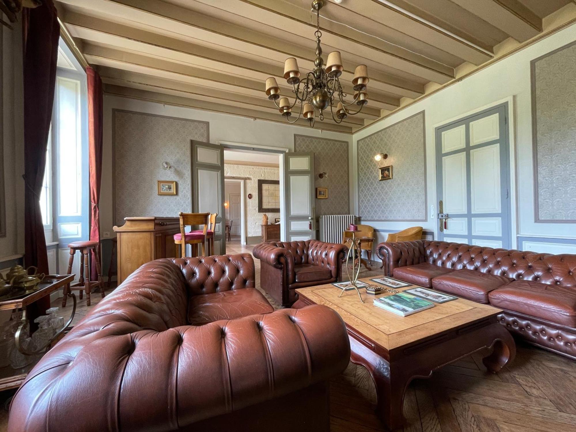 Château de la Coutanciere Hôtel & Restaurant Brain-sur-Allonnes Eksteriør billede