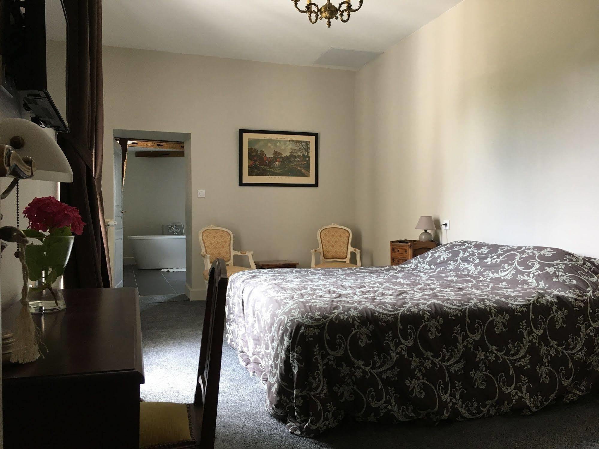 Château de la Coutanciere Hôtel & Restaurant Brain-sur-Allonnes Eksteriør billede